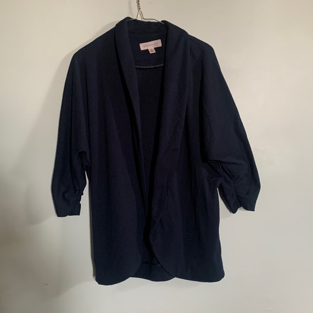 Philosophy republic cardigan blazer